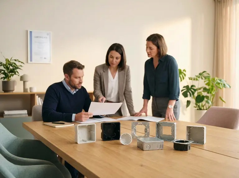 Сертификат на монтажные коробки